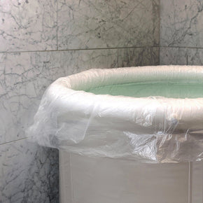Bathtub Liners for Homefilos Portable Bathtub, Disposable Plastic Film Cover for Lining Bath Tub (5 Count)