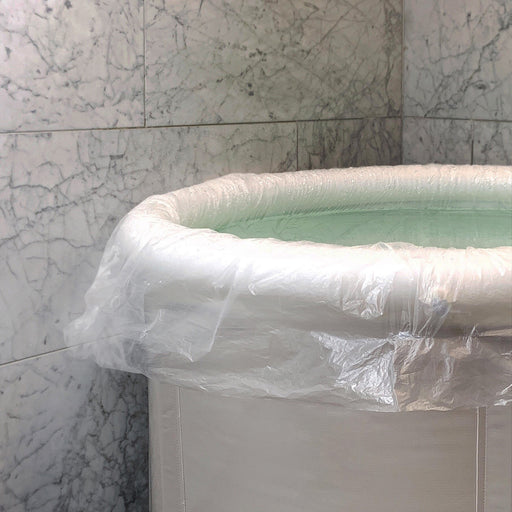 Bathtub Liners for Homefilos Portable Bathtub, Disposable Plastic Film Cover for Lining Bath Tub (5 Count)